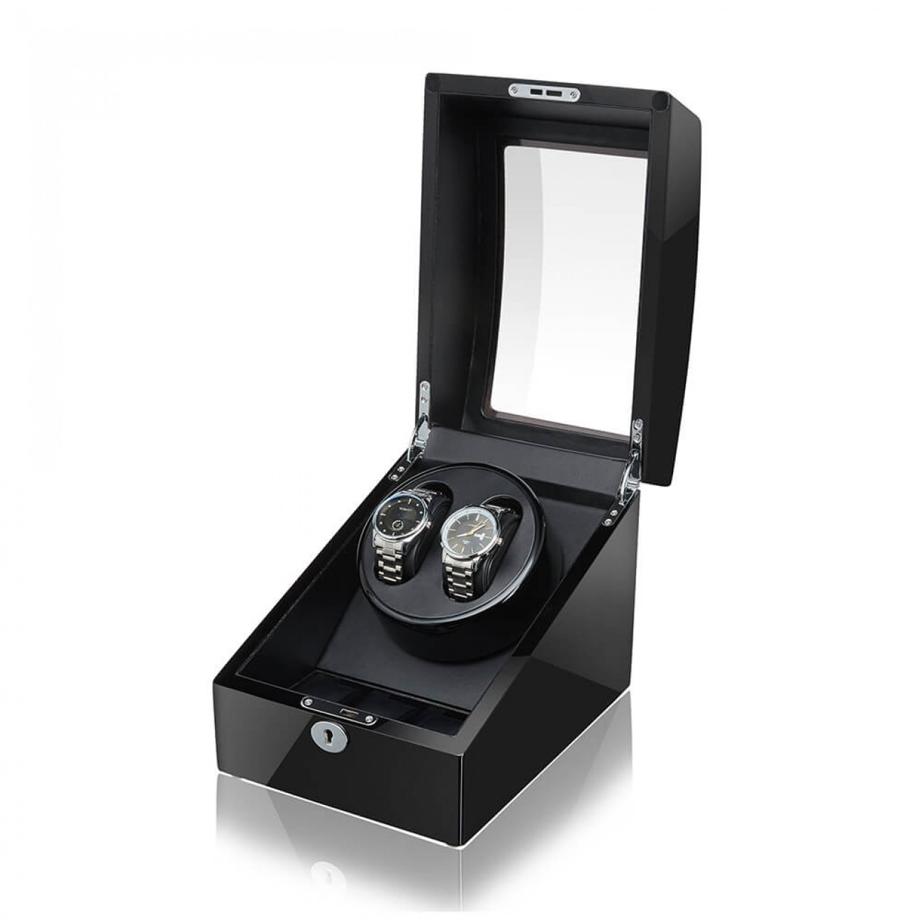 Classificeren microscoop De kerk Best Automatic Watch Winder with 3 Storages -Black | JQUEEN