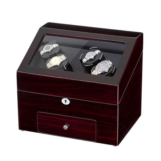 Sepano 4 Watch Winders for Automatic Watches with 9 Storage Place 