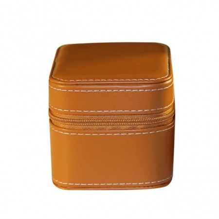 Jqueen Leather Single Watch Case brown