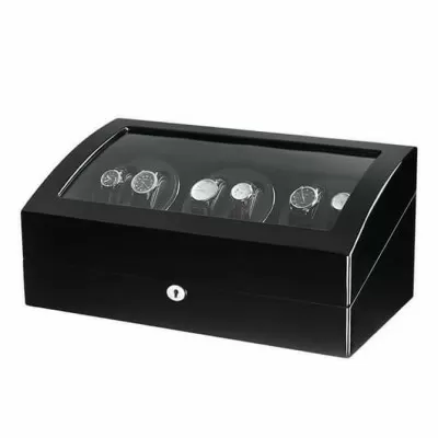 Rotore 6 Leather Six Watch Winder