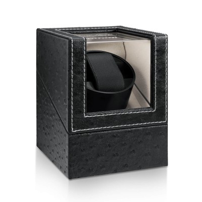 Leather Watch Winder, Leather Box