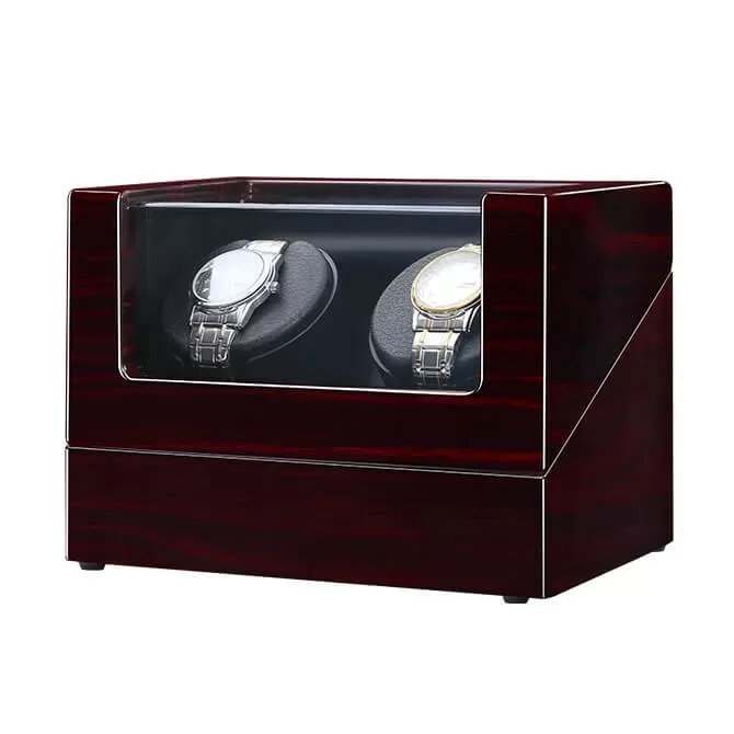 Sepano Watch Winder Automatic Double Watch Winder Box, Watch Winder Automatic Storage Display Case Super Quiet Motor 