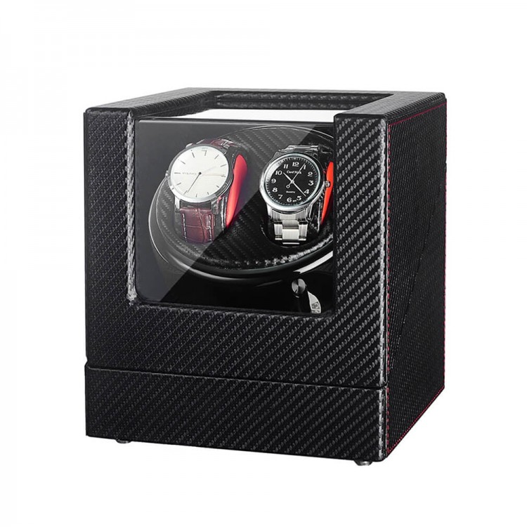 jqueen's leather double watch winder